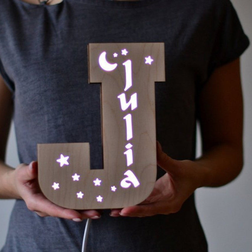 Customised Led Name Lamp for Birthday