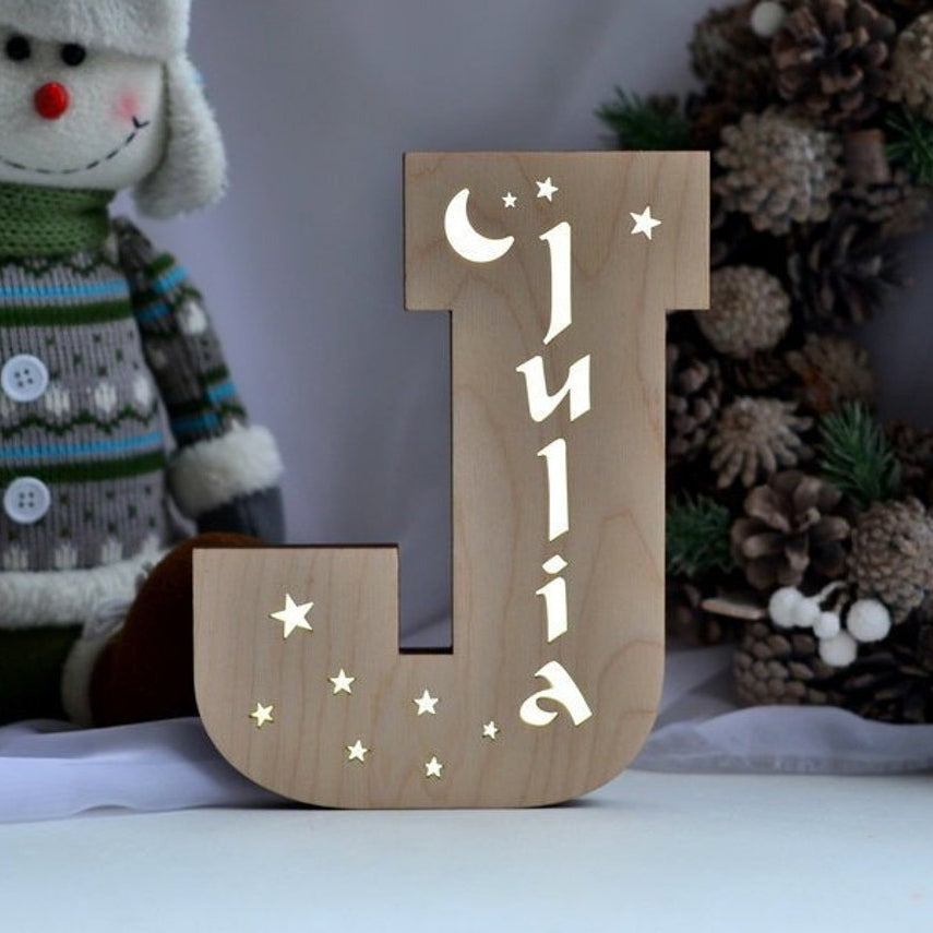 Customised Led Name Lamp for Birthday