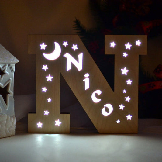 Customized Alphabet LED Name Lamp For Birthday