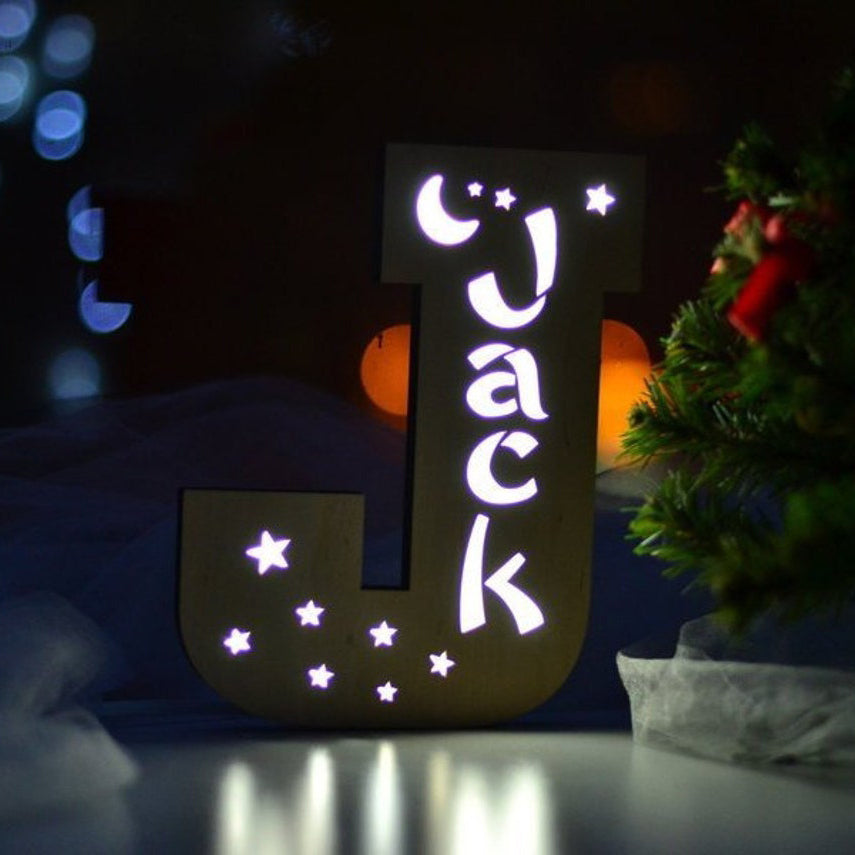 Customised Led Name Lamp for Birthday