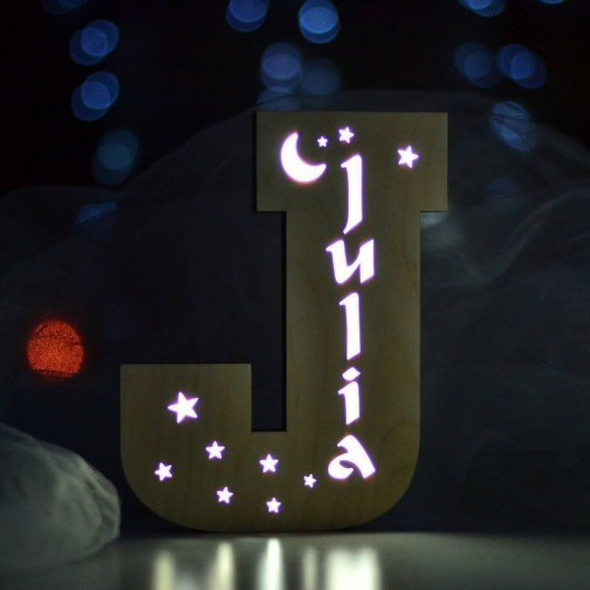 Customised Led Name Lamp for Birthday