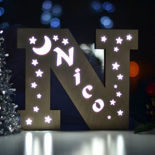 Customized Alphabet LED Name Lamp For Birthday