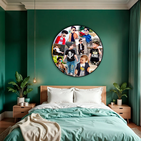 Personalized Photo Collage Cutout for Birthday