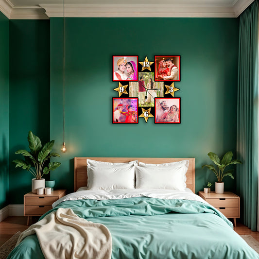 Customised Photo Clock for Birthday,Anniversary