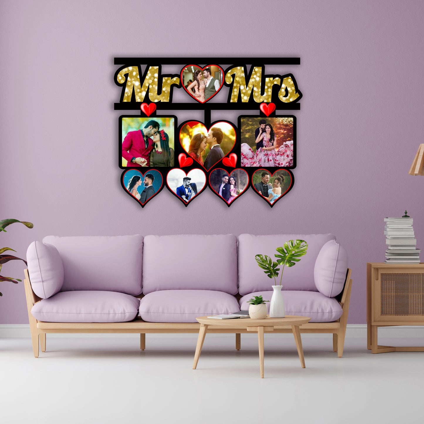 Customised Couple Photo Frame for Gifting to Special one