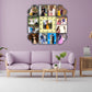 Personalized Photo Clock for Gift Item for Friends and Family