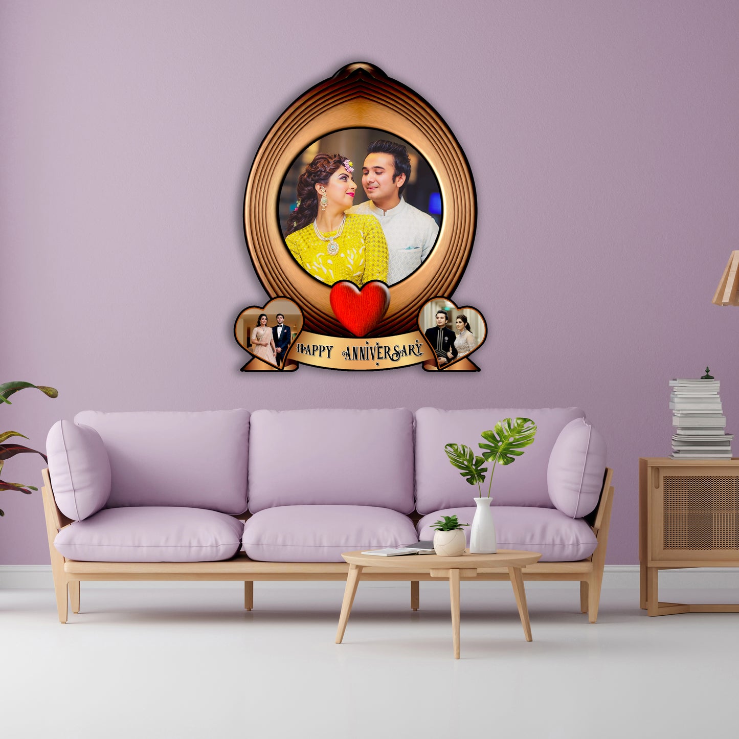 Customised Anniversary Photo Frame For Couple