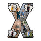 Customised Alphabet Photo Frame ( X Letter )