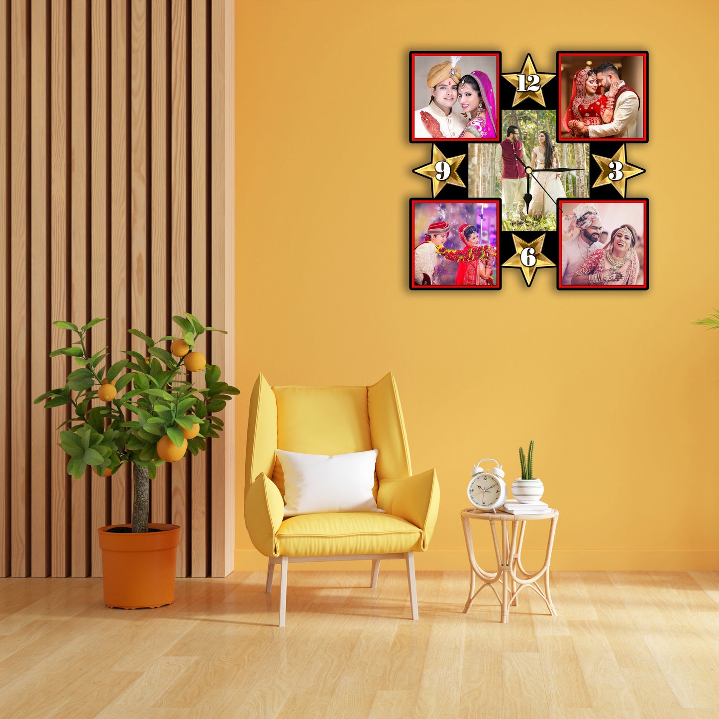 Customised Photo Clock for Birthday,Anniversary